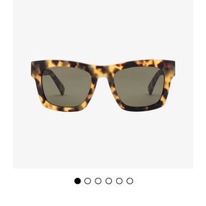 Electric eyewear polarized matte torte sunglasses size 49mm